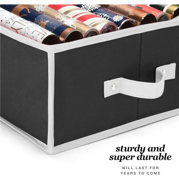 Wrapping Paper Organizer Storage for Christmas Gifts Wrapping Paper (6 Colors) - Picture 4 of 7